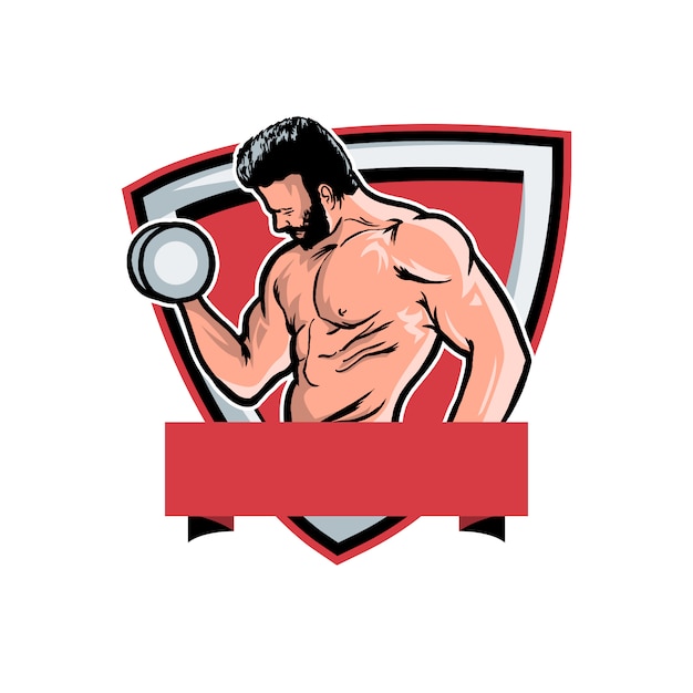 Download Free Fitness Gym Logo Mascot Vector Premium Vector Use our free logo maker to create a logo and build your brand. Put your logo on business cards, promotional products, or your website for brand visibility.
