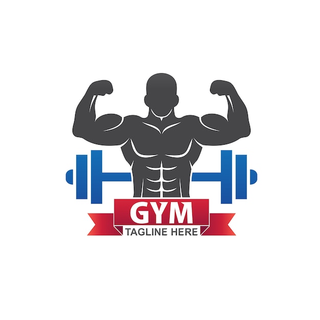 Download Free Fitness Gym Logo Premium Vector Use our free logo maker to create a logo and build your brand. Put your logo on business cards, promotional products, or your website for brand visibility.