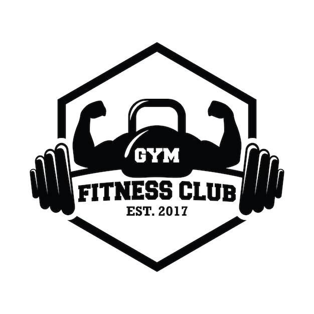 Fitness And Gym Logo Premium Vector