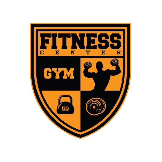 Download Free Fitness And Gym Logo Premium Vector Use our free logo maker to create a logo and build your brand. Put your logo on business cards, promotional products, or your website for brand visibility.