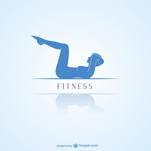Fitness minimalist logo