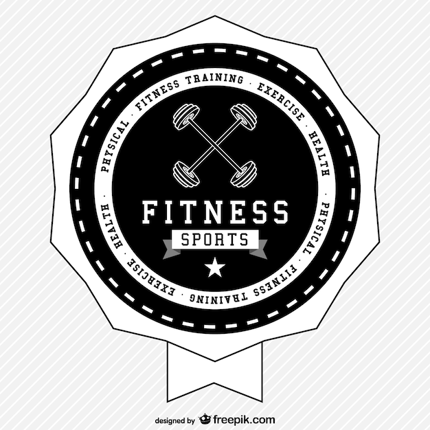 Fitness sports logo