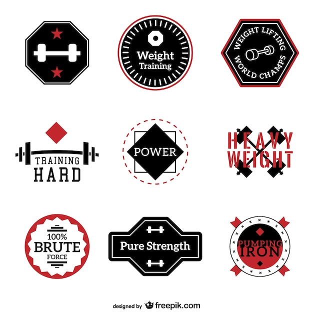 Featured image of post Freepik Logo Fitness / Some great logo icons that people usually associate with fitness and strength are weights icons you can also choose a retro fitness logo design for a really unique look.