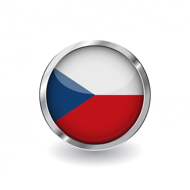 Download Flag of czech republic | Premium Vector