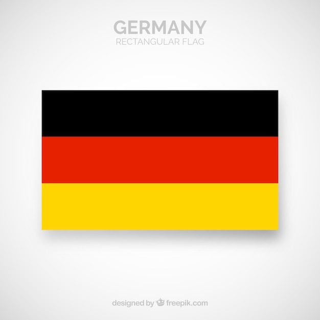 ドイツの国旗 無料のベクター