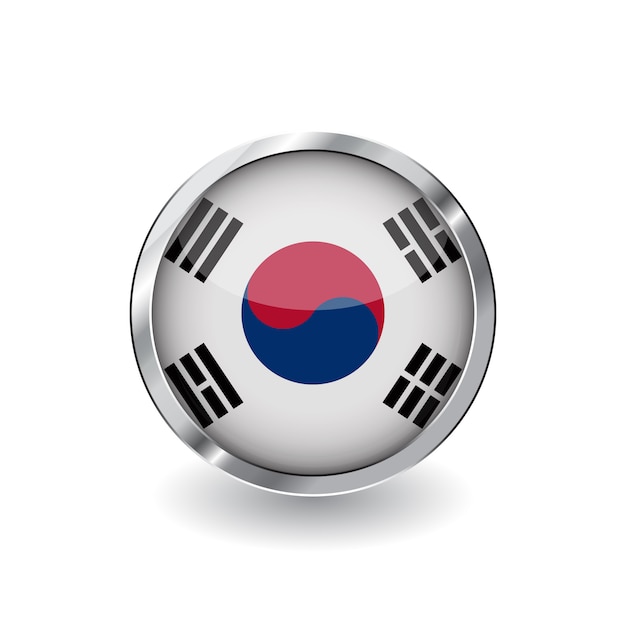 Download Premium Vector | Flag of south korea