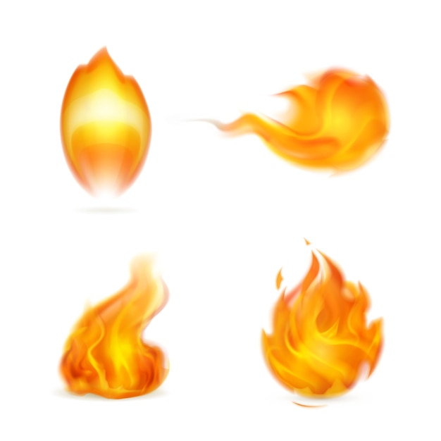 Premium Vector | Flame, icon