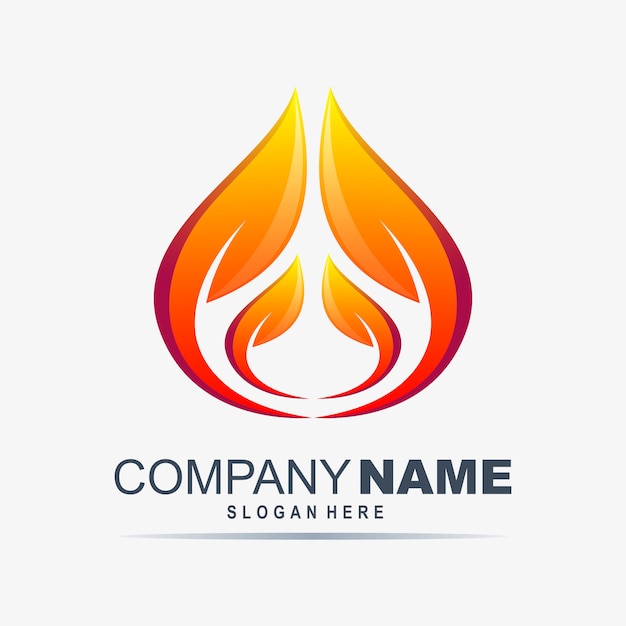 Download Free Flame With Leaf Logo Design Template Premium Vector Use our free logo maker to create a logo and build your brand. Put your logo on business cards, promotional products, or your website for brand visibility.