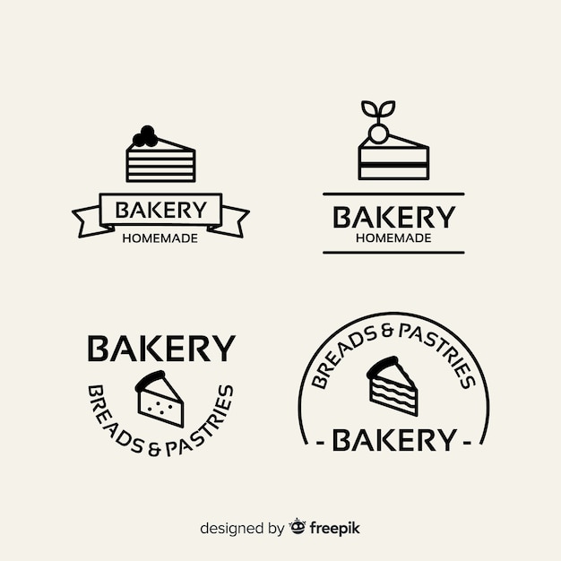 Download Free Flat Bakery Logo Template Free Vector Use our free logo maker to create a logo and build your brand. Put your logo on business cards, promotional products, or your website for brand visibility.