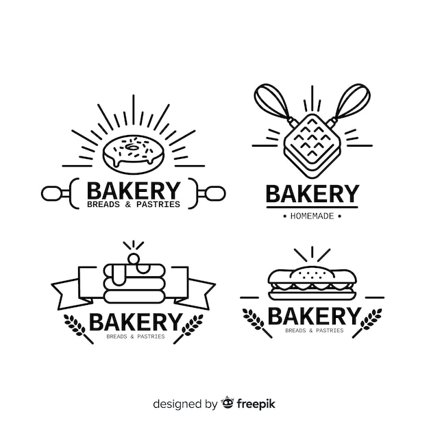Download Delicious Bakery Modern Bakery Logo Ideas PSD - Free PSD Mockup Templates