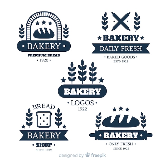 Download Free Download This Free Vector Flat Bakery Logo Template Use our free logo maker to create a logo and build your brand. Put your logo on business cards, promotional products, or your website for brand visibility.