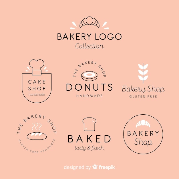 Download Free Download Free Flat Bakery Logos Vector Freepik Use our free logo maker to create a logo and build your brand. Put your logo on business cards, promotional products, or your website for brand visibility.