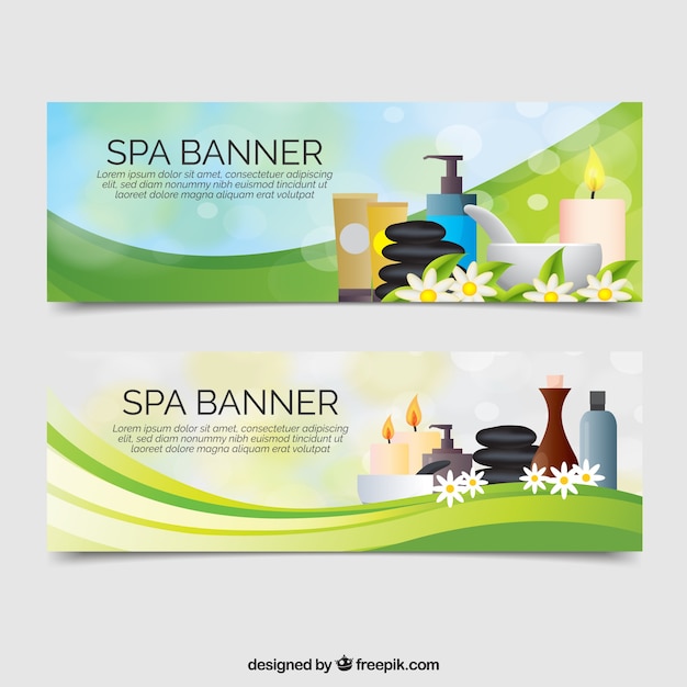 Download Free Download Free Flat Banners For A Spa Salon Vector Freepik Use our free logo maker to create a logo and build your brand. Put your logo on business cards, promotional products, or your website for brand visibility.