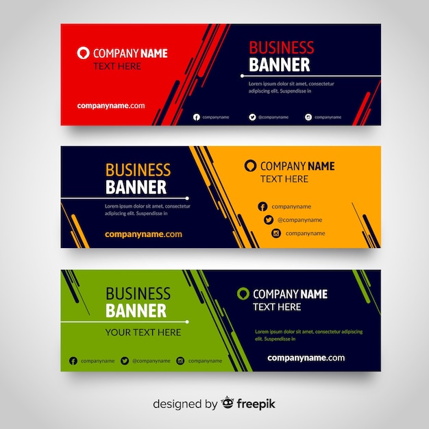 Download Banner Design Vectors, Photos and PSD files | Free Download