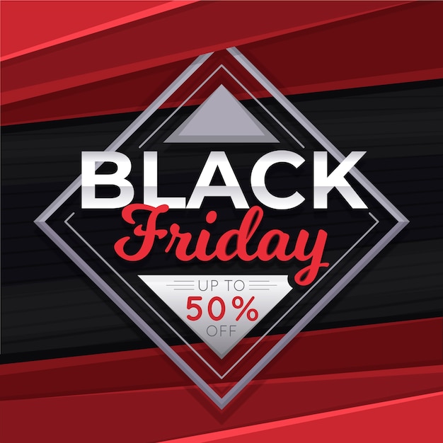 Free Vector | Flat black friday background