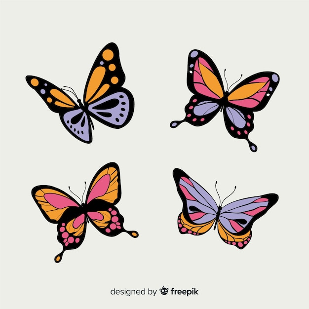 Butterfly Top View Free Icons Designed By Freepik But - vrogue.co