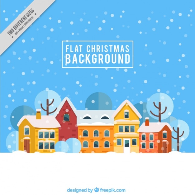 Download Download Vector Christmas Village Background Vectorpicker SVG Cut Files