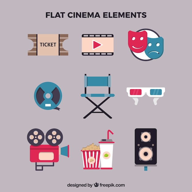 movie-and-cinema-theater-hand-drawn-vector-sketch-illustration-video