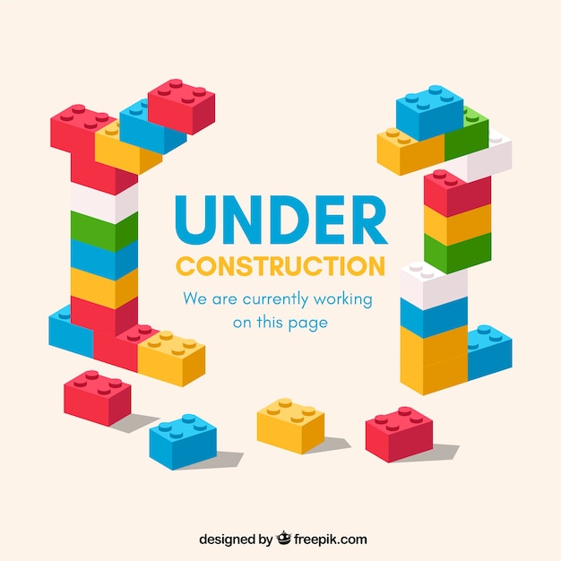 lego under construction