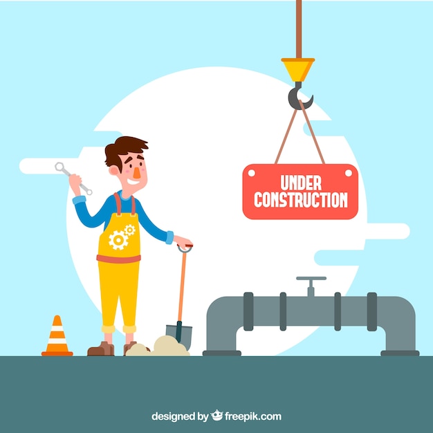 Download Free Flat Under Construction Template Free Vector Use our free logo maker to create a logo and build your brand. Put your logo on business cards, promotional products, or your website for brand visibility.