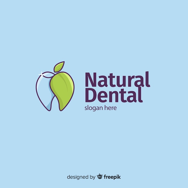 Download Free Flat Dental Clinic Logo Free Vector Use our free logo maker to create a logo and build your brand. Put your logo on business cards, promotional products, or your website for brand visibility.