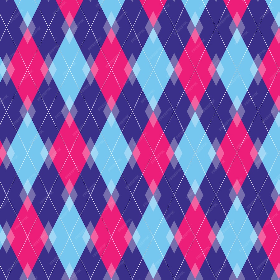 Premium Vector Flat design argyle pattern