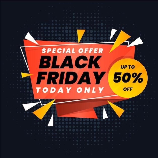 Free Vector | Flat design black friday concept