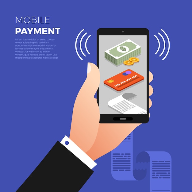 Premium Vector | Flat design concept payment. payment method and option ...