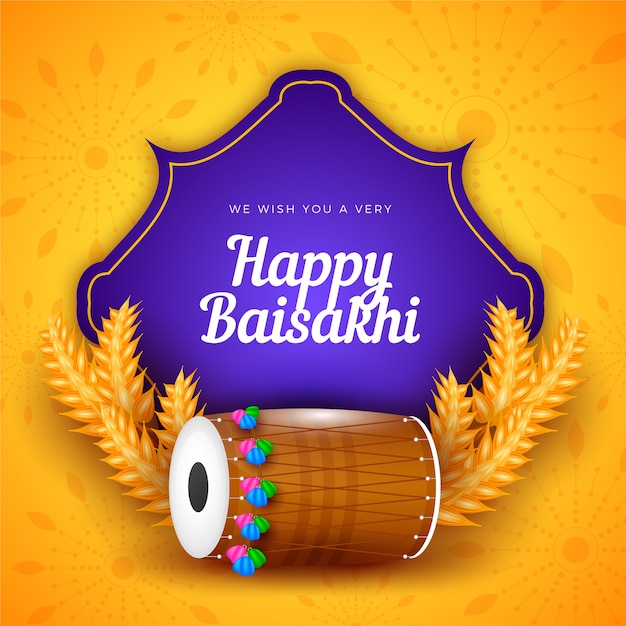 Happy Baisakhi Indian Festival Images | Free Vectors, Stock Photos & PSD