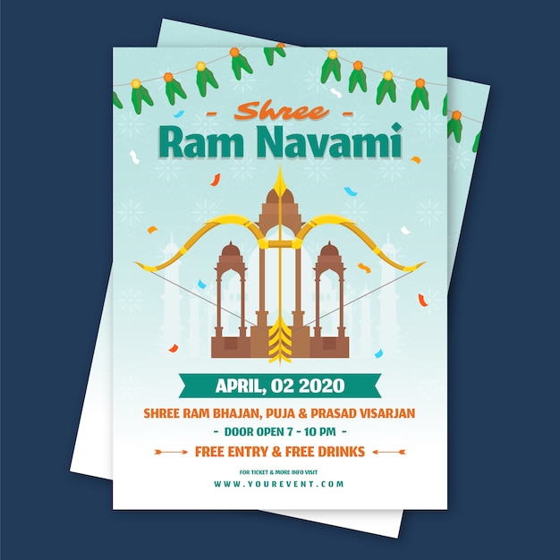 Download Free Download Free Flat Design Happy Ram Navami Event Vector Freepik Use our free logo maker to create a logo and build your brand. Put your logo on business cards, promotional products, or your website for brand visibility.