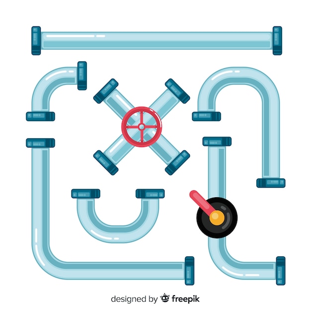 water pipe illustration free download