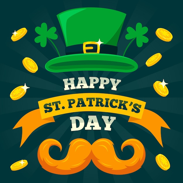 Free Vector Flat design st. patricks day design