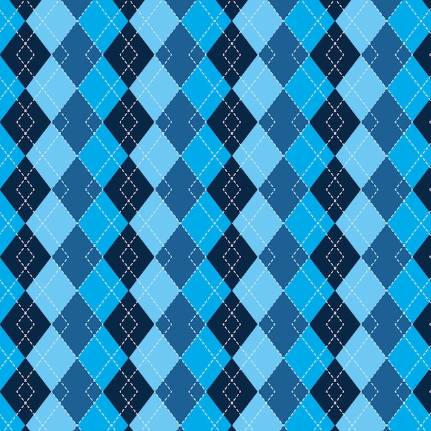 Free Vector | Flat design sweater-like argyle pattern