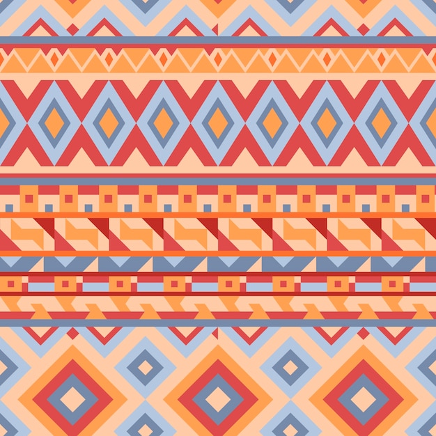 Free Vector | Flat design traditional native american pattern