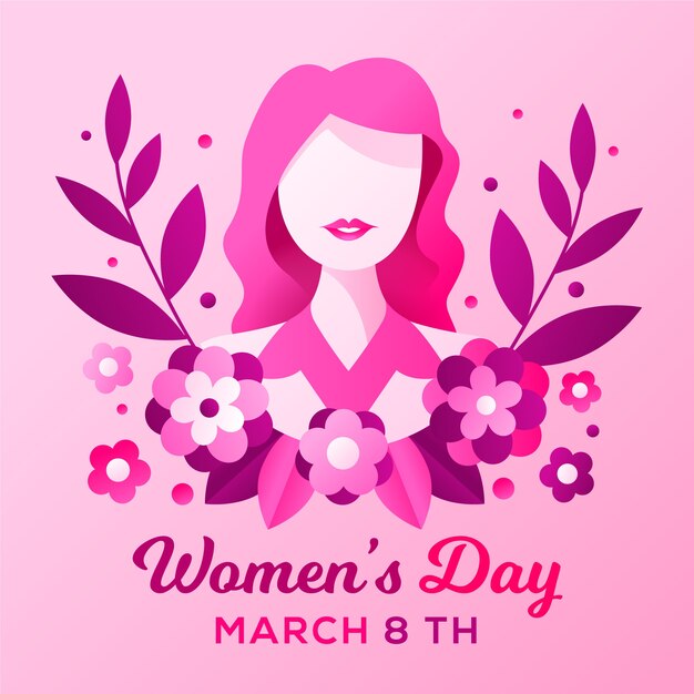 Free Vector | Flat design womens day concept