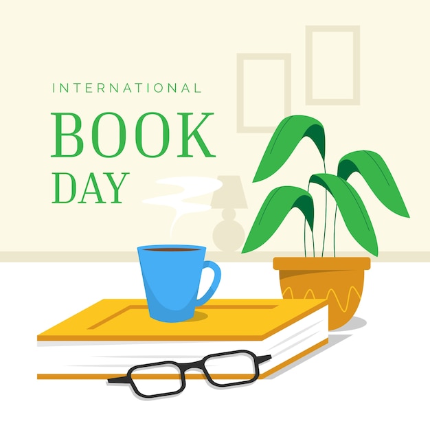 Download Flat design world book day theme | Free Vector
