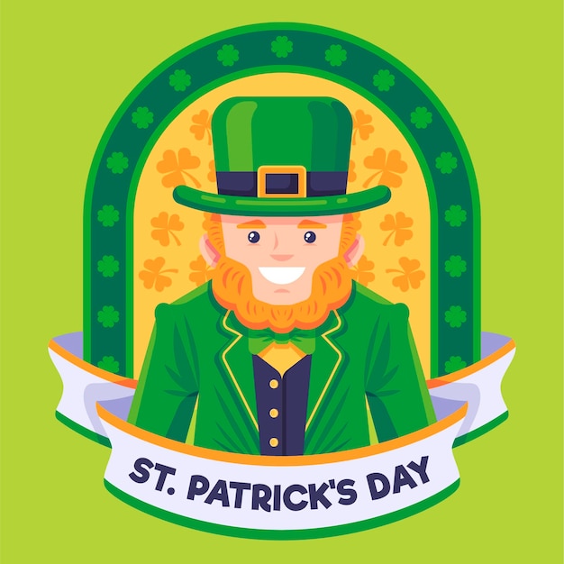 Free Vector | Flat detailed elf st. patrick’s day