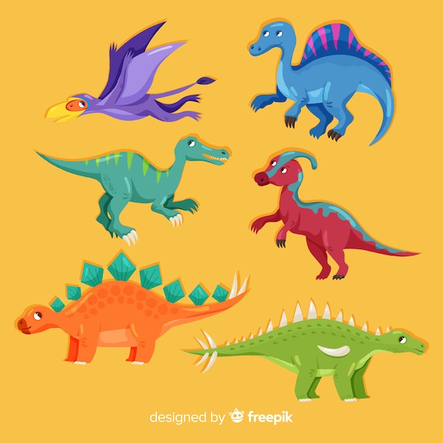 dinosaur flat head