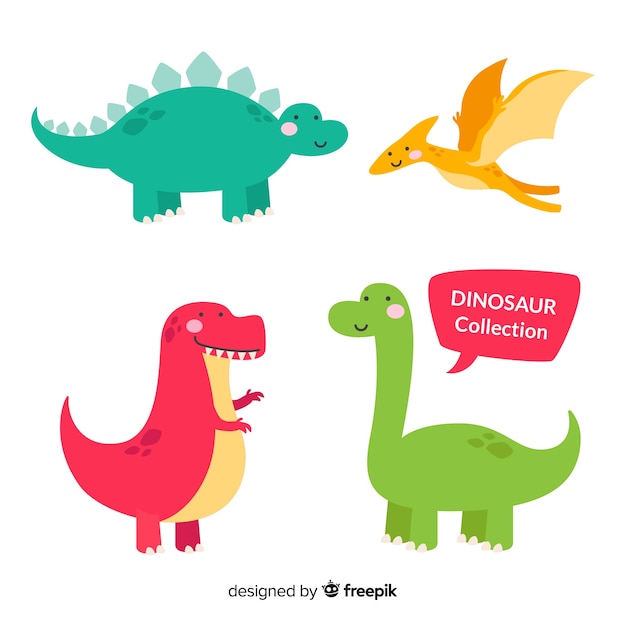 dinosaur with flat head