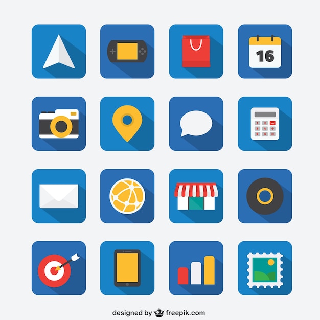 Free Vector Flat Icon Set For Web And Mobile App Find free vectors, photos, illustrations and psd files that you can use in your web, banners, ads, etc. flat icon set for web and mobile app