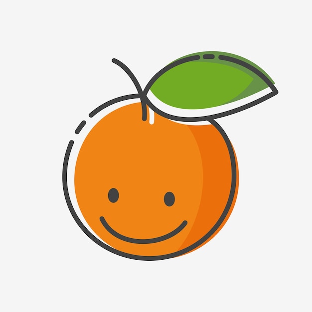 Premium Vector | Flat mbe style orange icon, vector illustration.