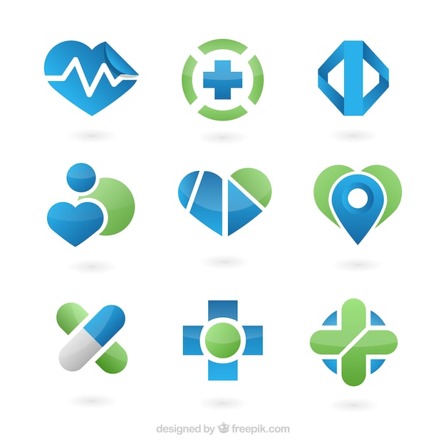 Download Free Download Free Flat Medical Logo Templates Vector Freepik Use our free logo maker to create a logo and build your brand. Put your logo on business cards, promotional products, or your website for brand visibility.