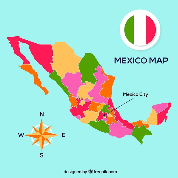 Mexico map