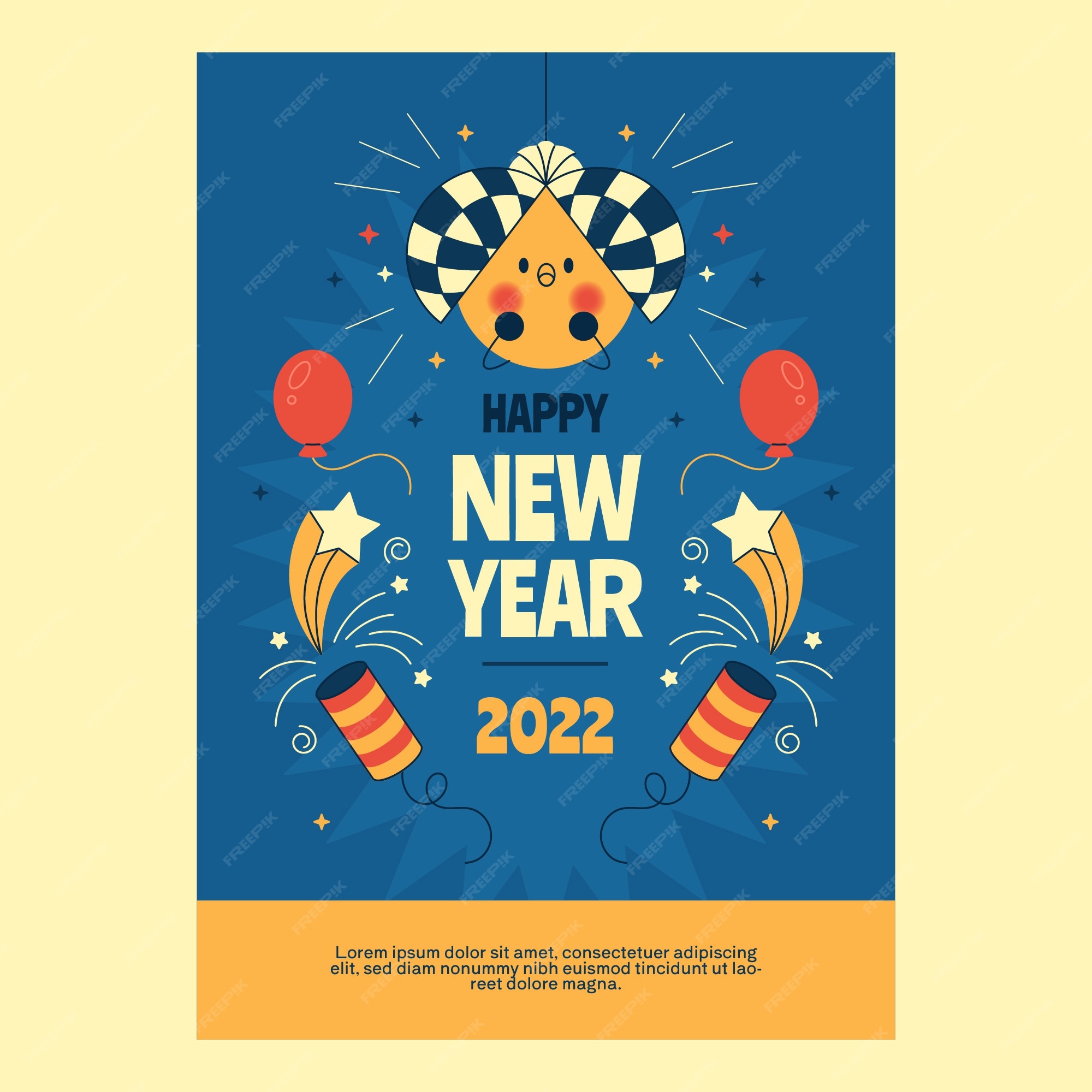 free-vector-flat-new-year-greeting-card-template