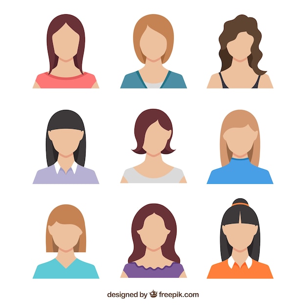 Female Avatar Vectors Photos And Psd Files Free Download