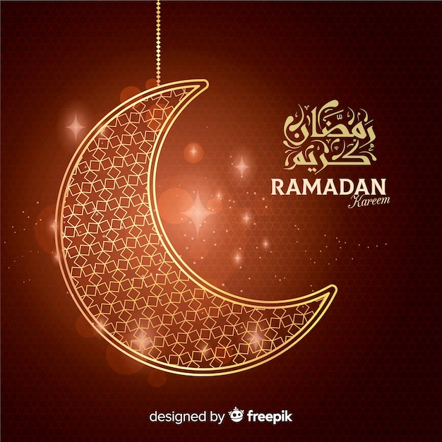 Free Vector | Flat ramadan background