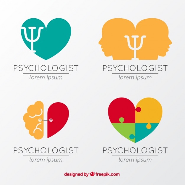 Download Vector Psychology Logos With Human Brain Vectorpicker