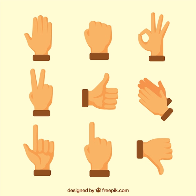free vector hand clipart - photo #26