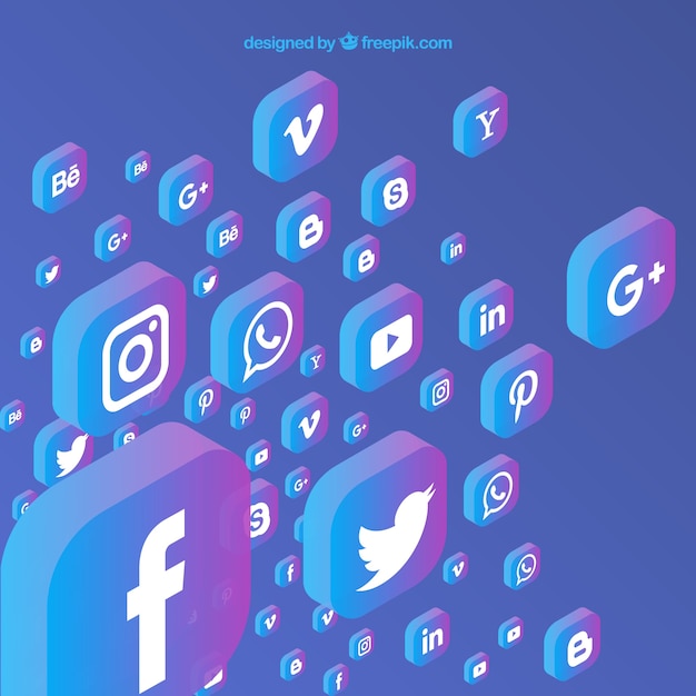 Social Media PowerPoint Background