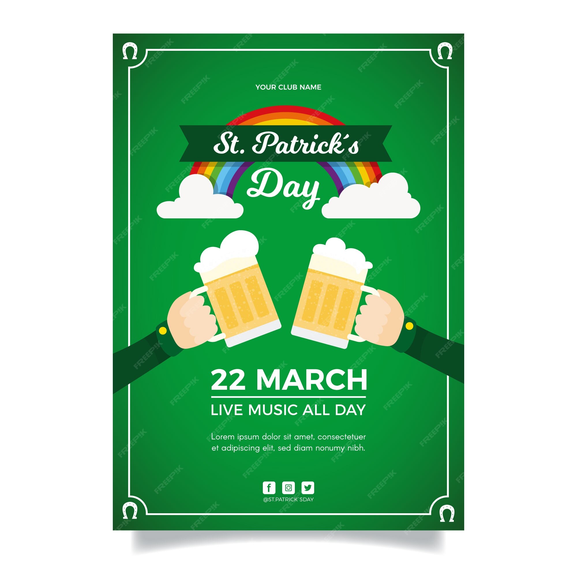 free-vector-flat-st-patrick-s-day-flyer-template